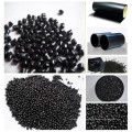 Super High Grade Carbon Black Masterbatch für PP / PE / ABS / PS / PA / Pet / PBT